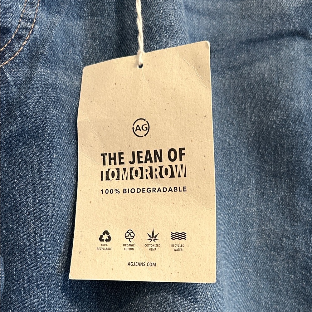 AG High Rise Button Denim - Picture 10 of 11